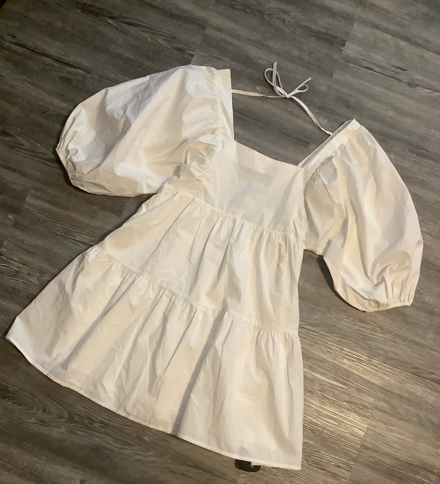 White Dress Casual Short A New Day, Size Xs