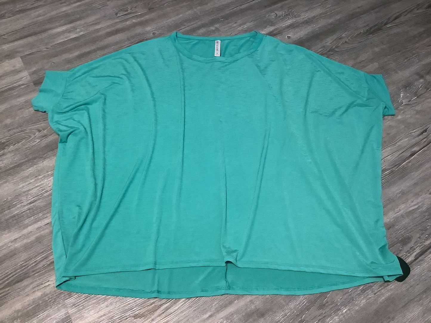 Green Top Short Sleeve Clothes Mentor, Size Xl