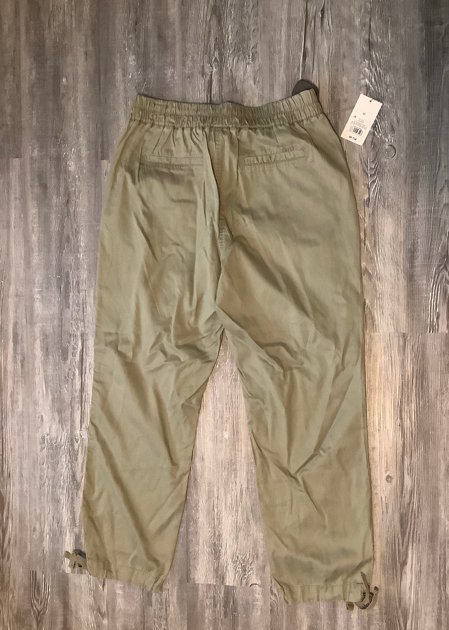 Green Pants Cargo & Utility A New Day, Size 10