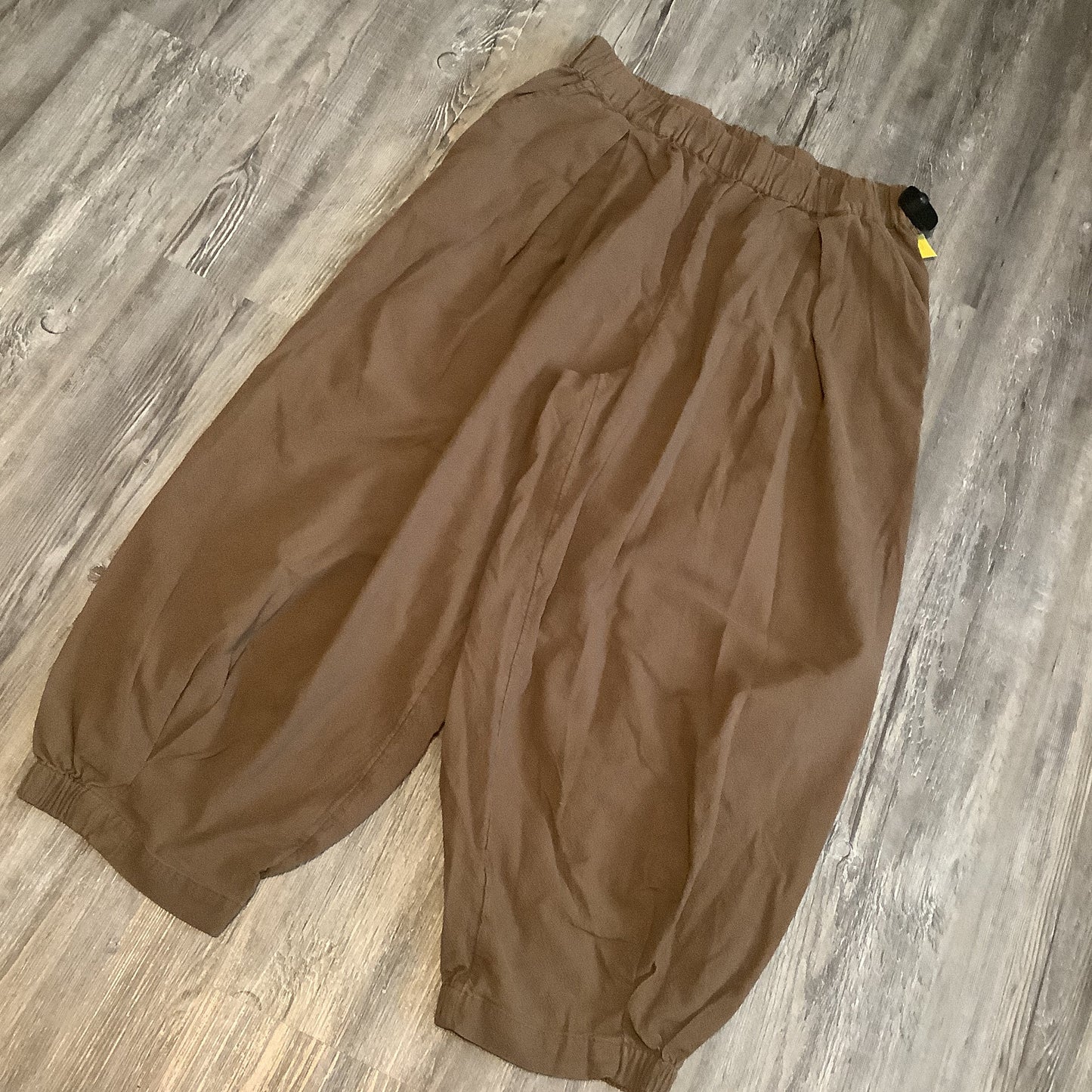 Brown Pants Joggers Free People, Size L