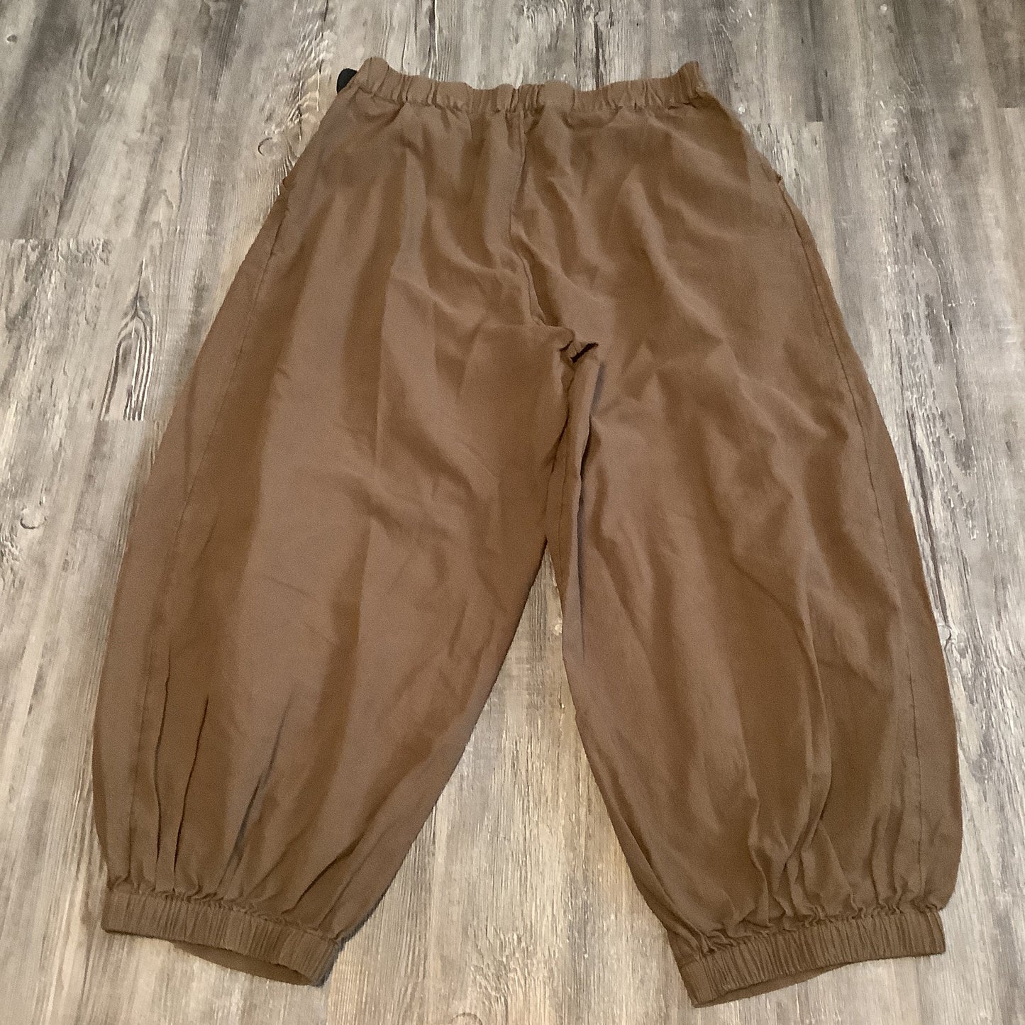 Brown Pants Joggers Free People, Size L