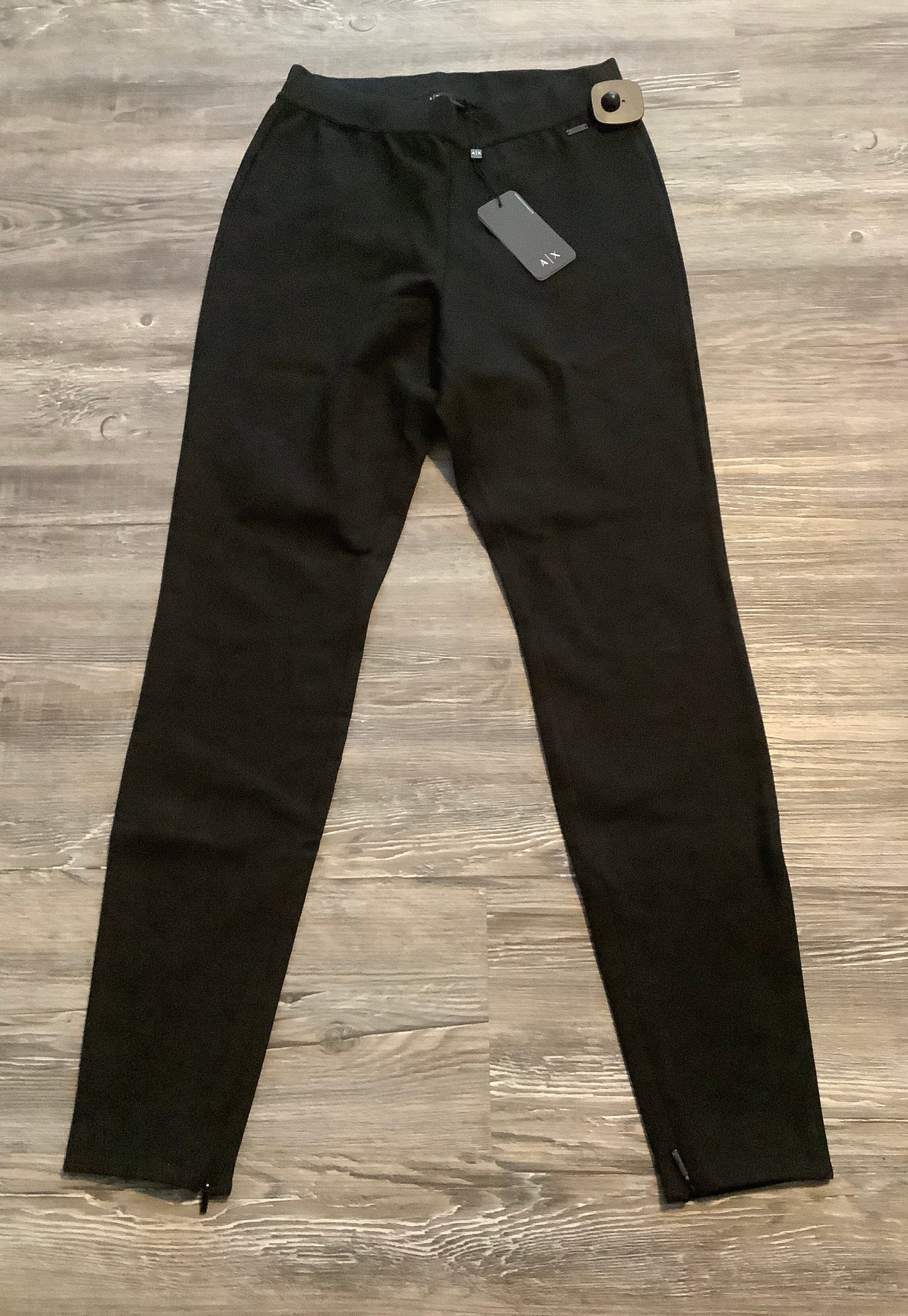 Black Pants Leggings Armani Exchange, Size Xs