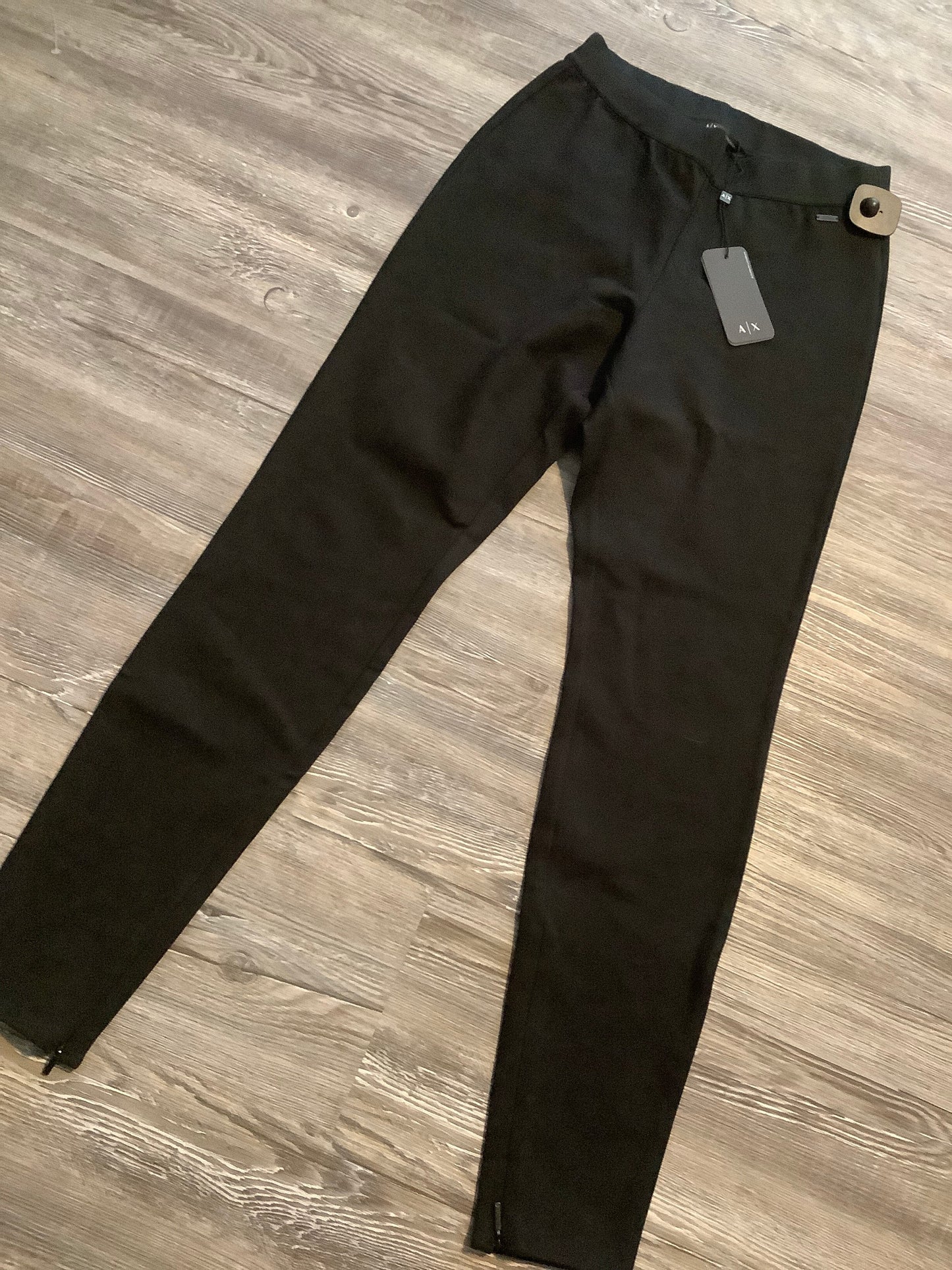 Black Pants Leggings Armani Exchange, Size S