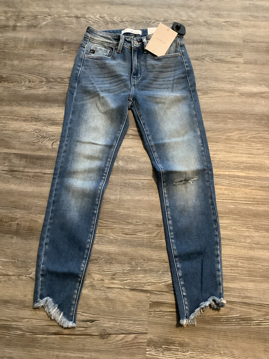 Blue Denim Jeans Skinny Kancan, Size 2