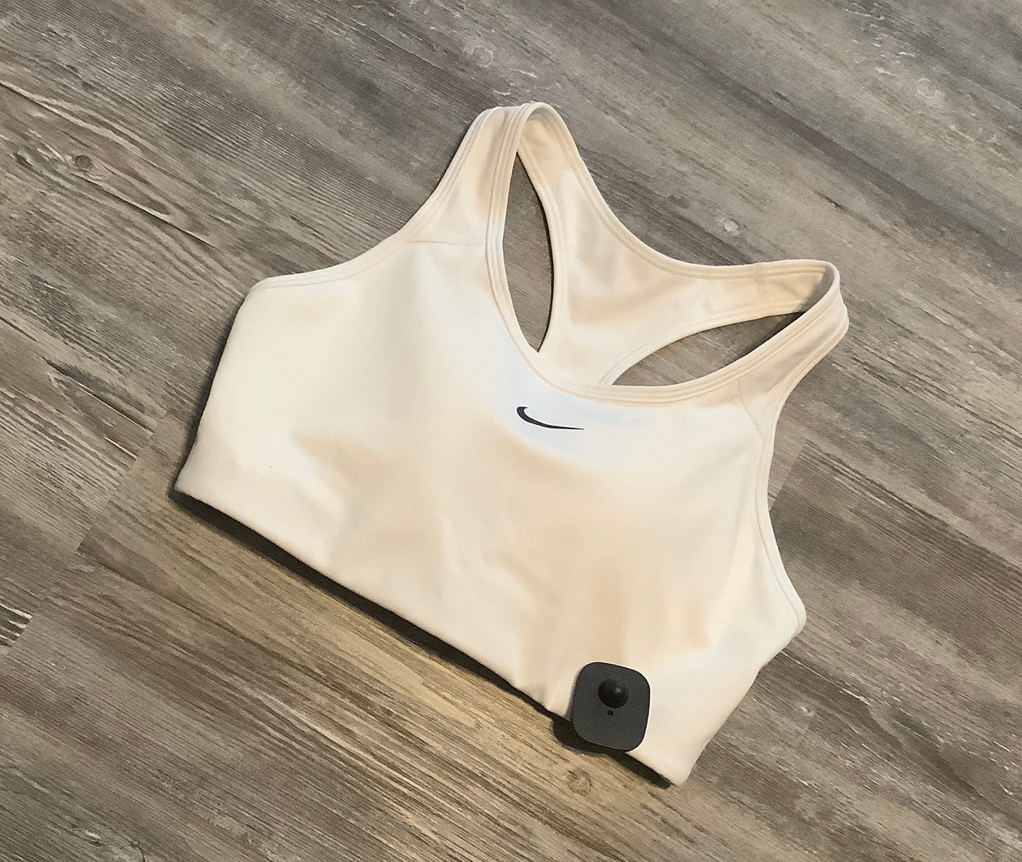 White Athletic Bra Nike Apparel, Size M