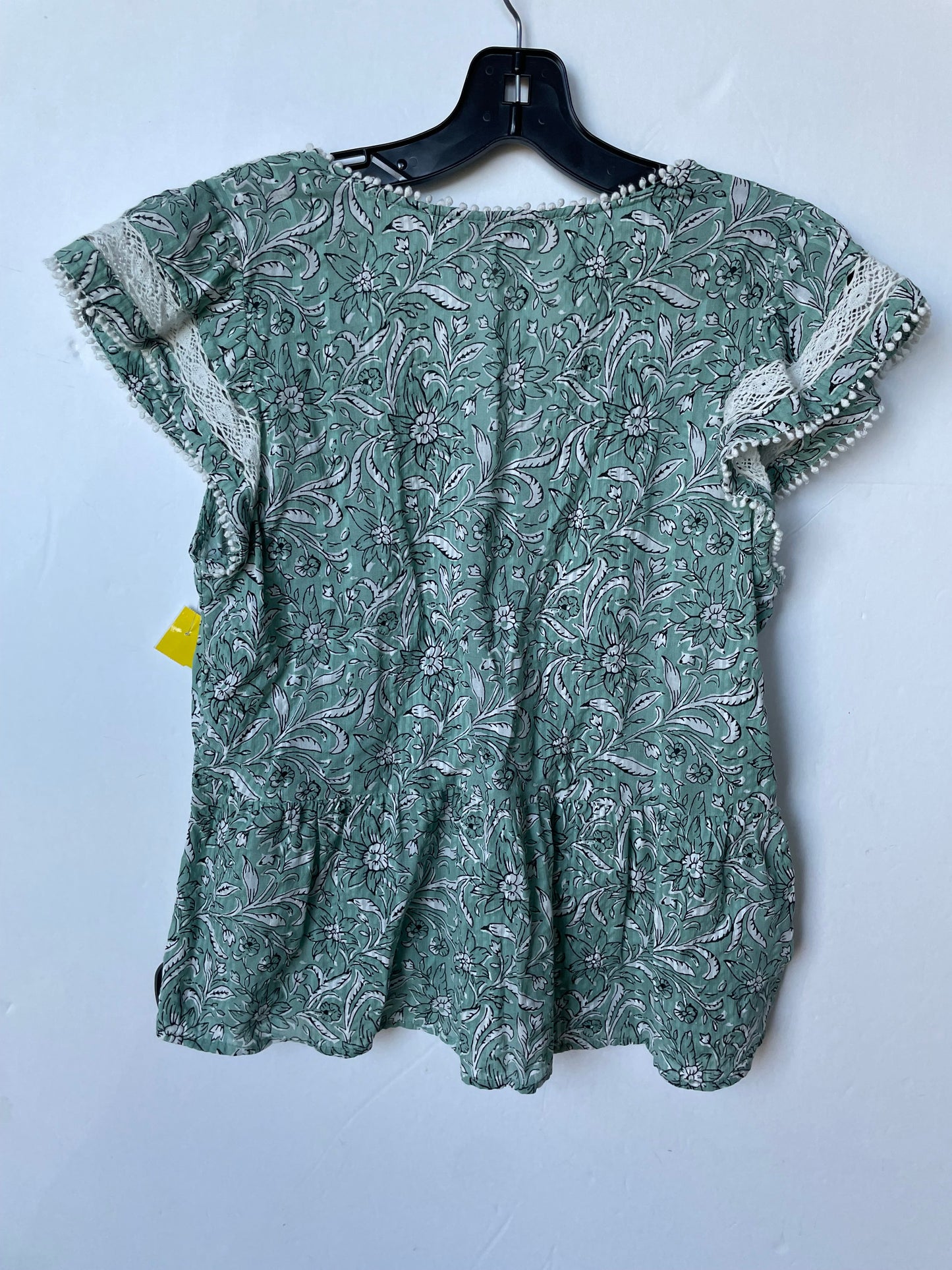 Top Sleeveless By Loft In Green, Size: S