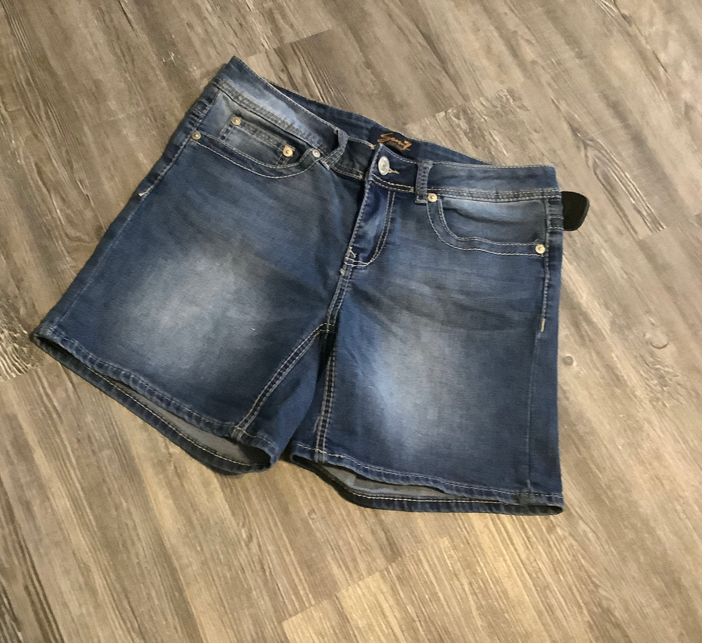 Shorts By Seven 7 In Blue Denim, Size: 6