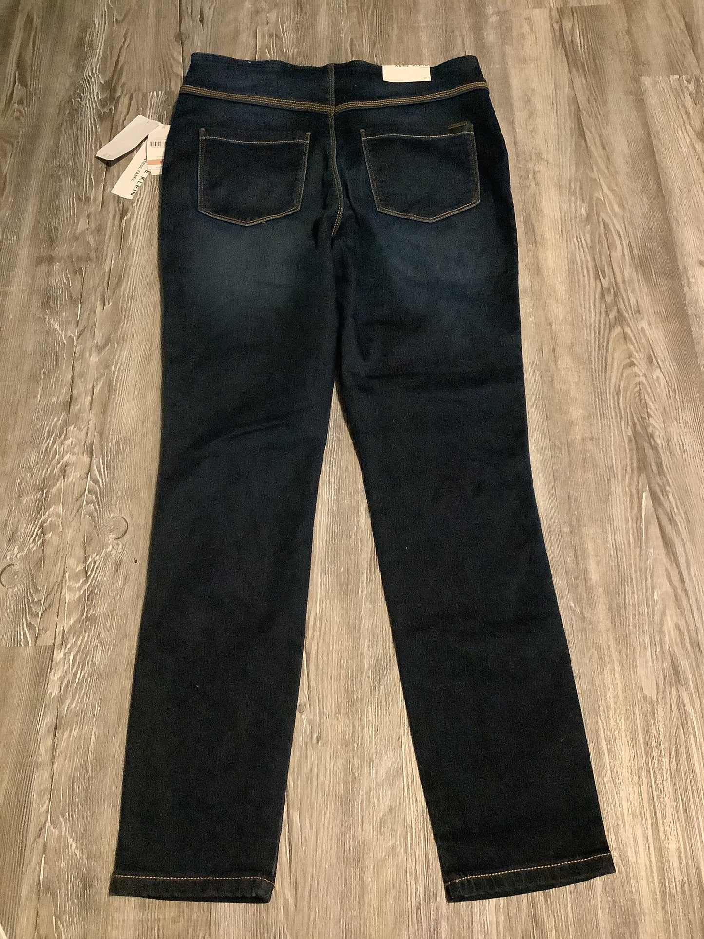 Jeans Skinny By Anne Klein In Blue Denim, Size: 12