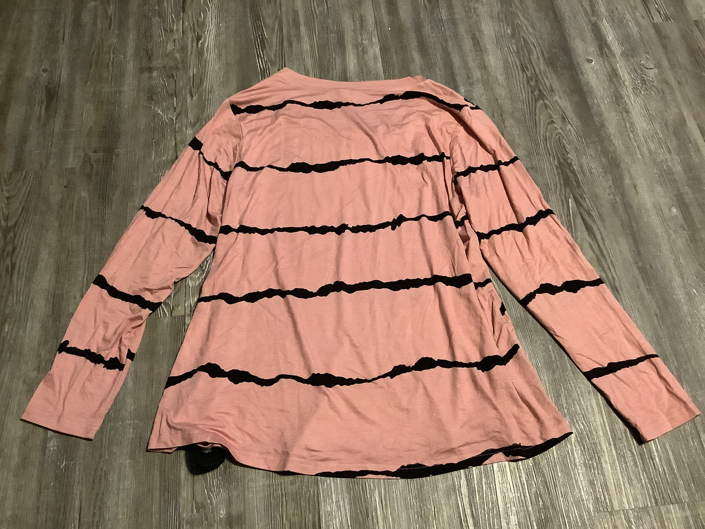 Top Long Sleeve By Clothes Mentor In Striped Pattern, Size: Xl