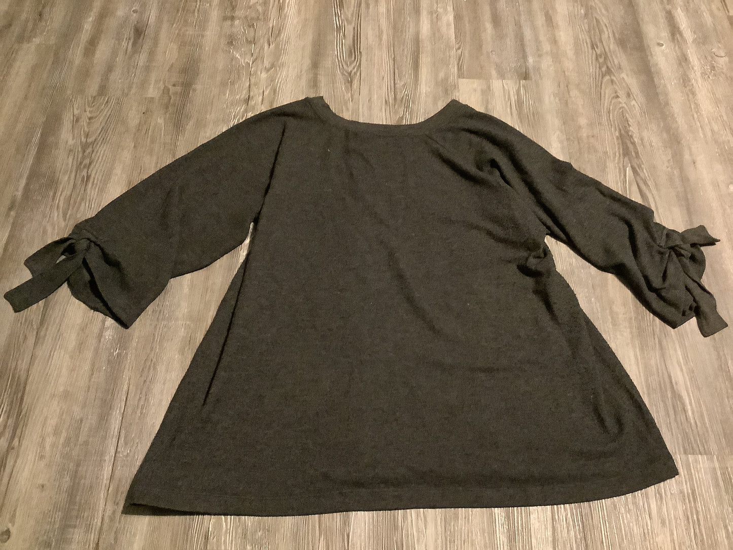 Top Long Sleeve By Soft Surroundings In Grey, Size: Xl