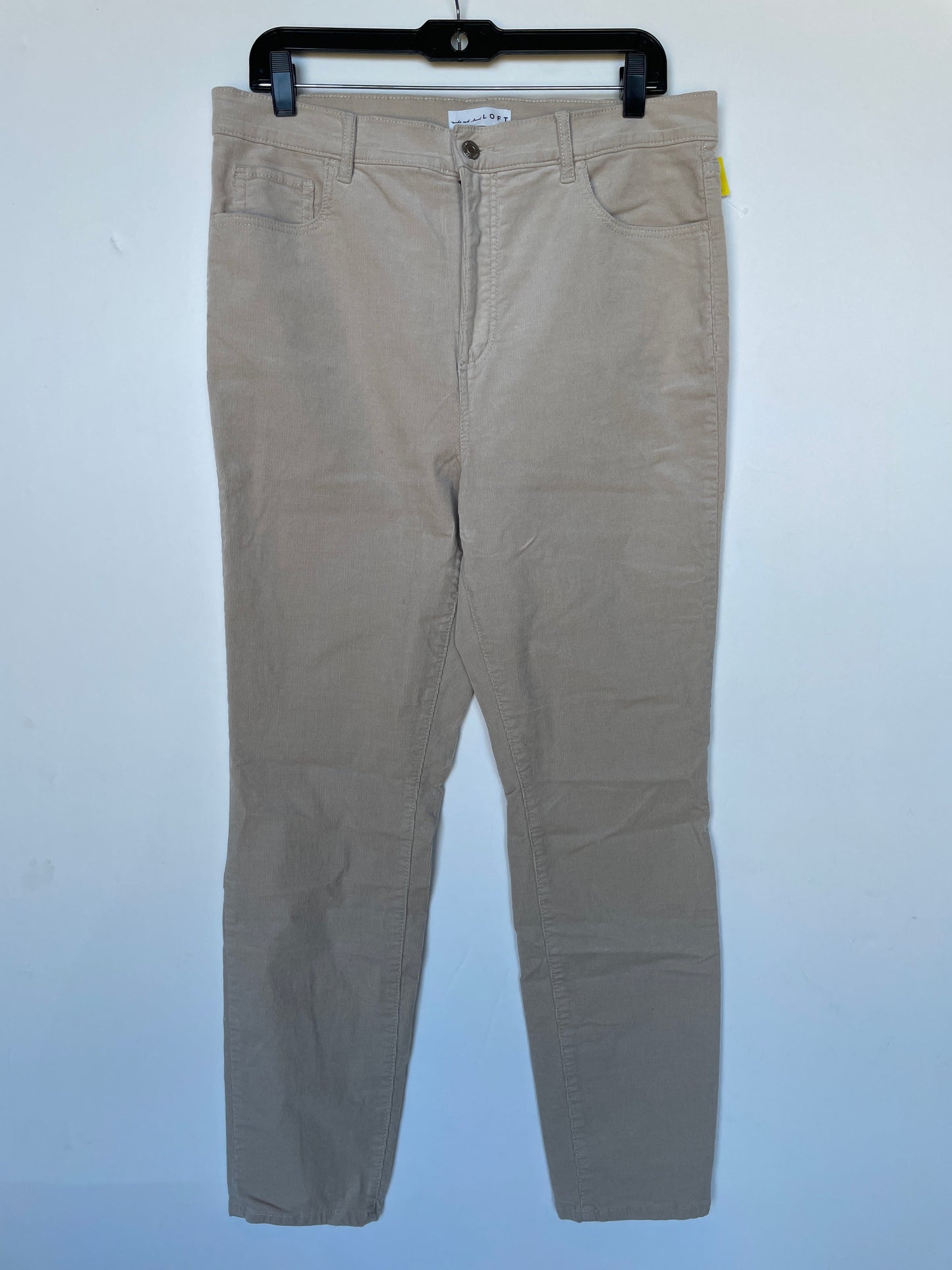 Pants Corduroy By Loft In Tan, Size: 12