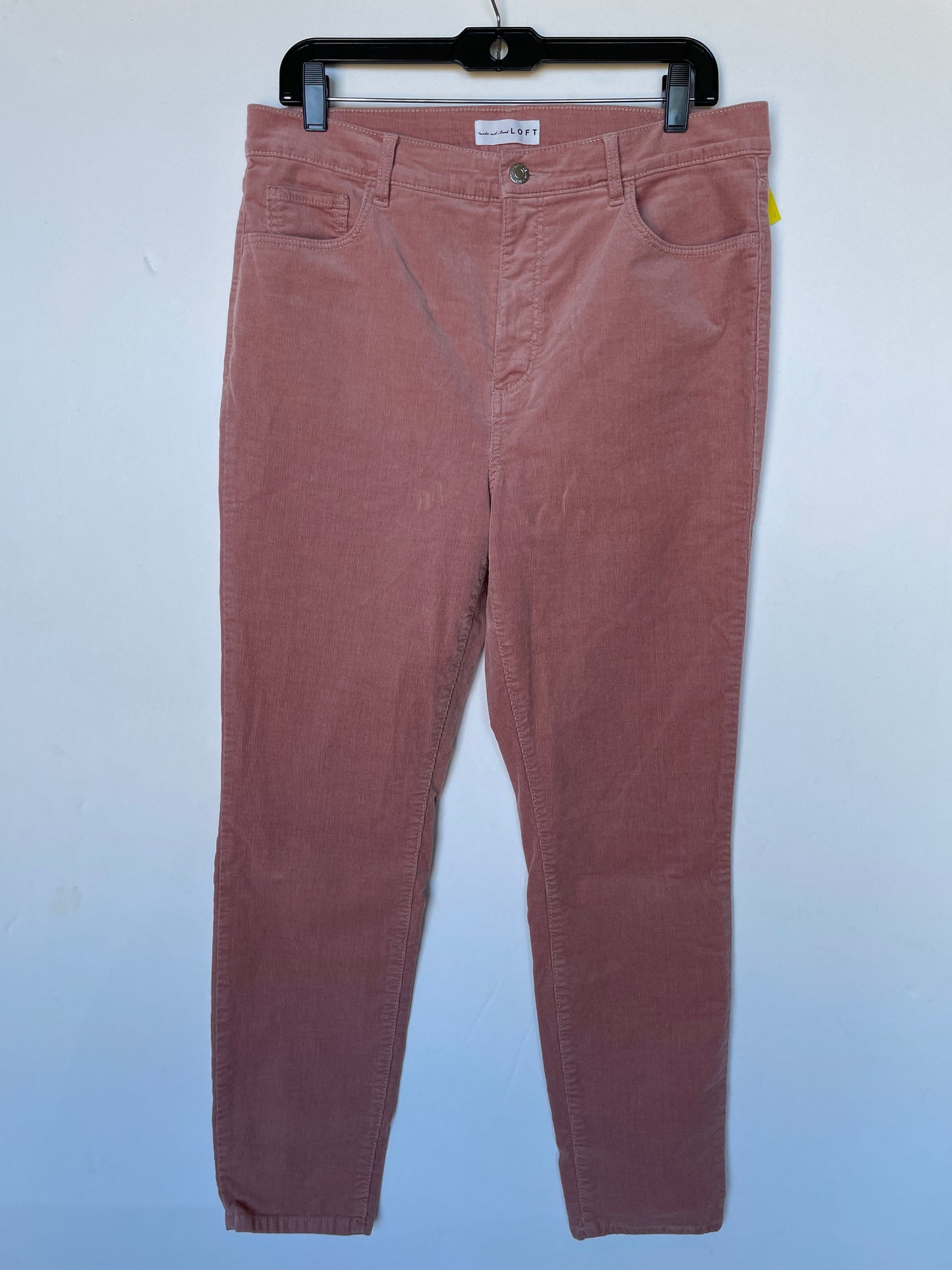 Pants Corduroy By Loft In Pink & Purple, Size: 12