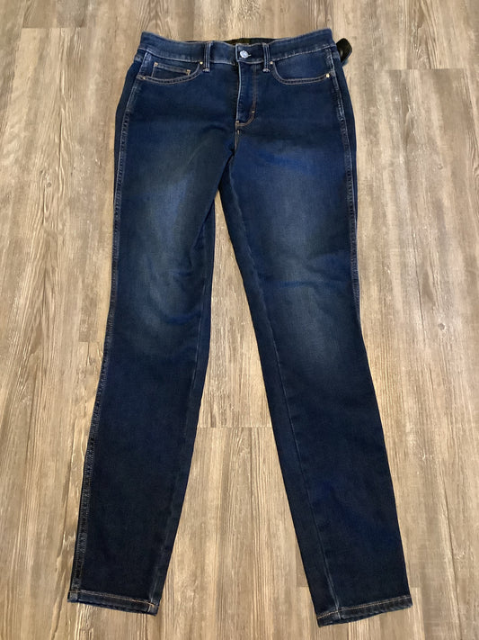 Jeans Skinny By White House Black Market In Blue Denim, Size: 6