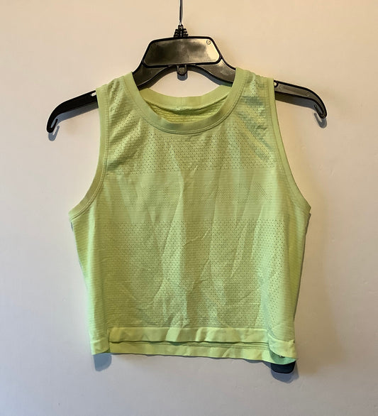 Athletic Tank Top By Lululemon In Green, Size: M