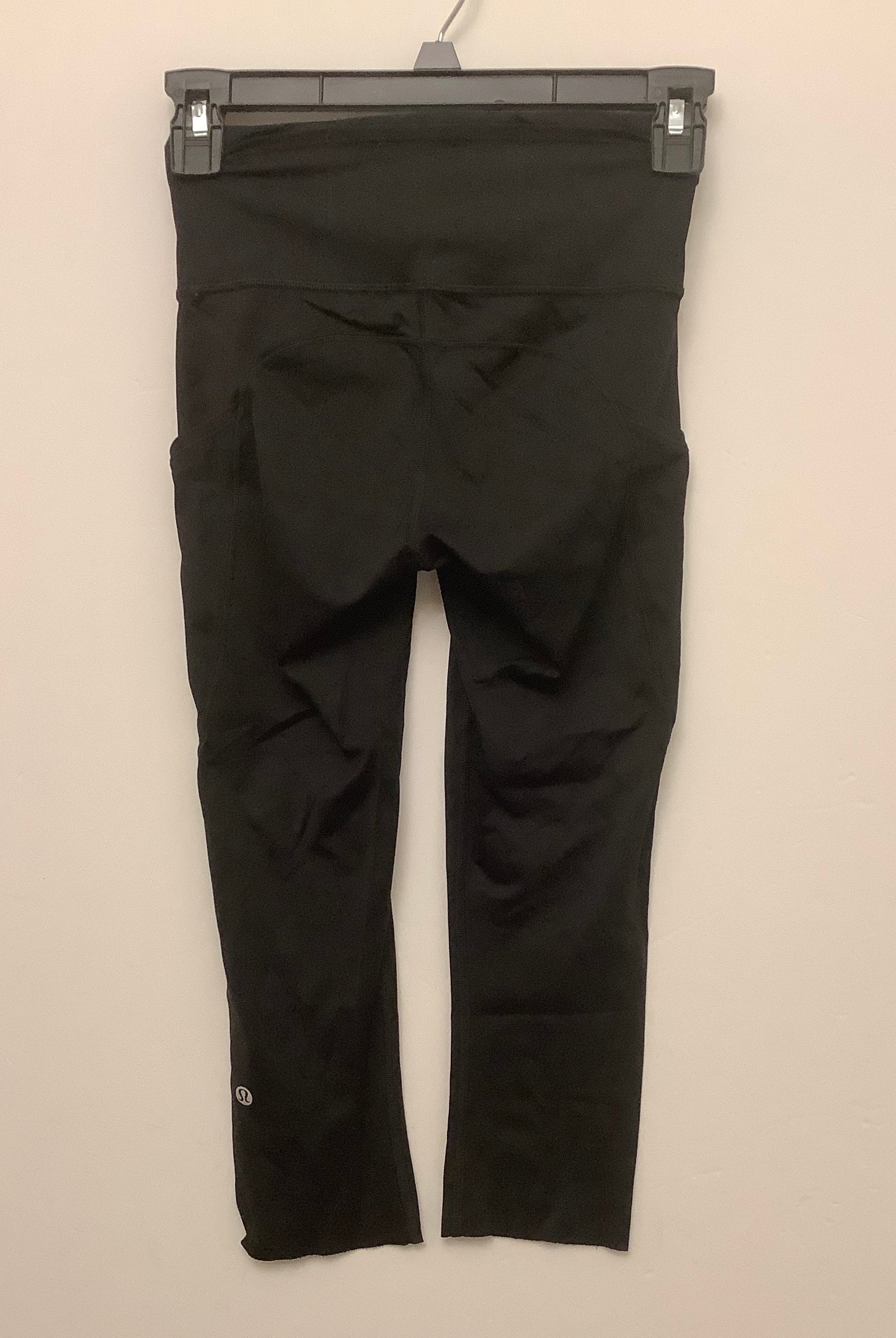 Athletic Capris By Lululemon In Black, Size: 2