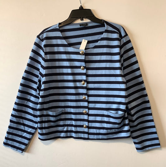 Sweater By Talbots In Blue, Size: Xl