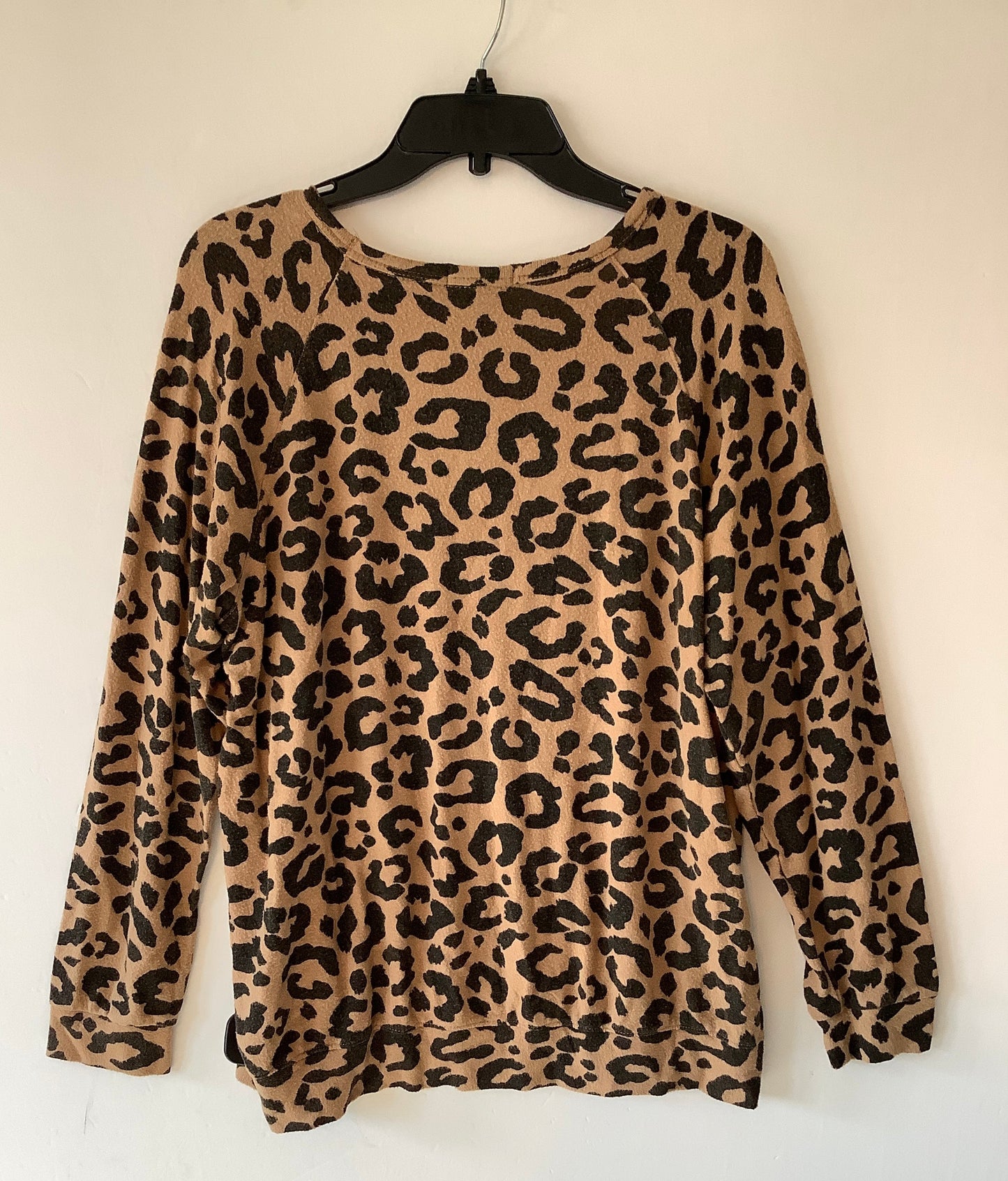 Top Long Sleeve By Buffalo David Bitton In Animal Print, Size: Xl