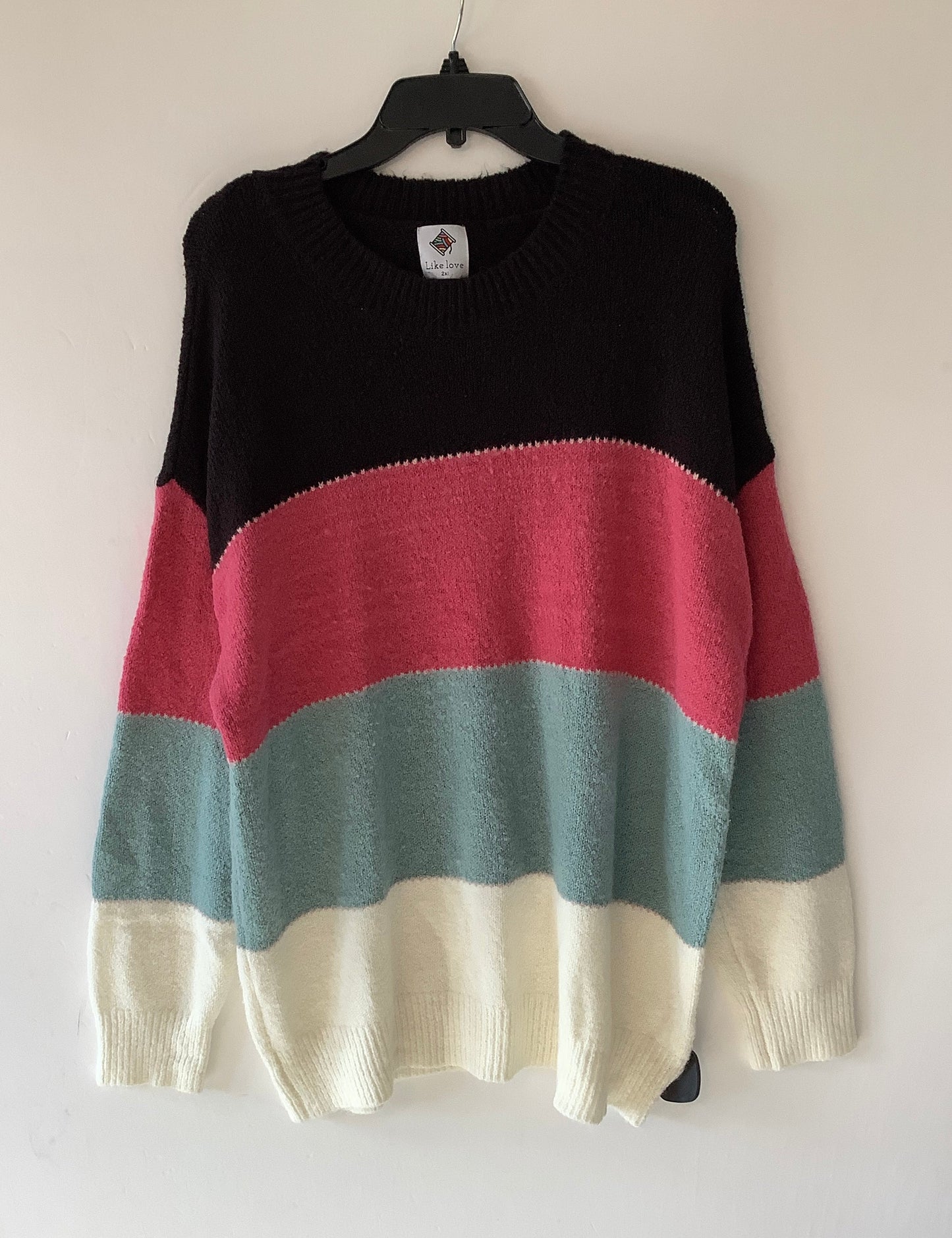 Sweater By Clothes Mentor In Multi-colored, Size: 2x