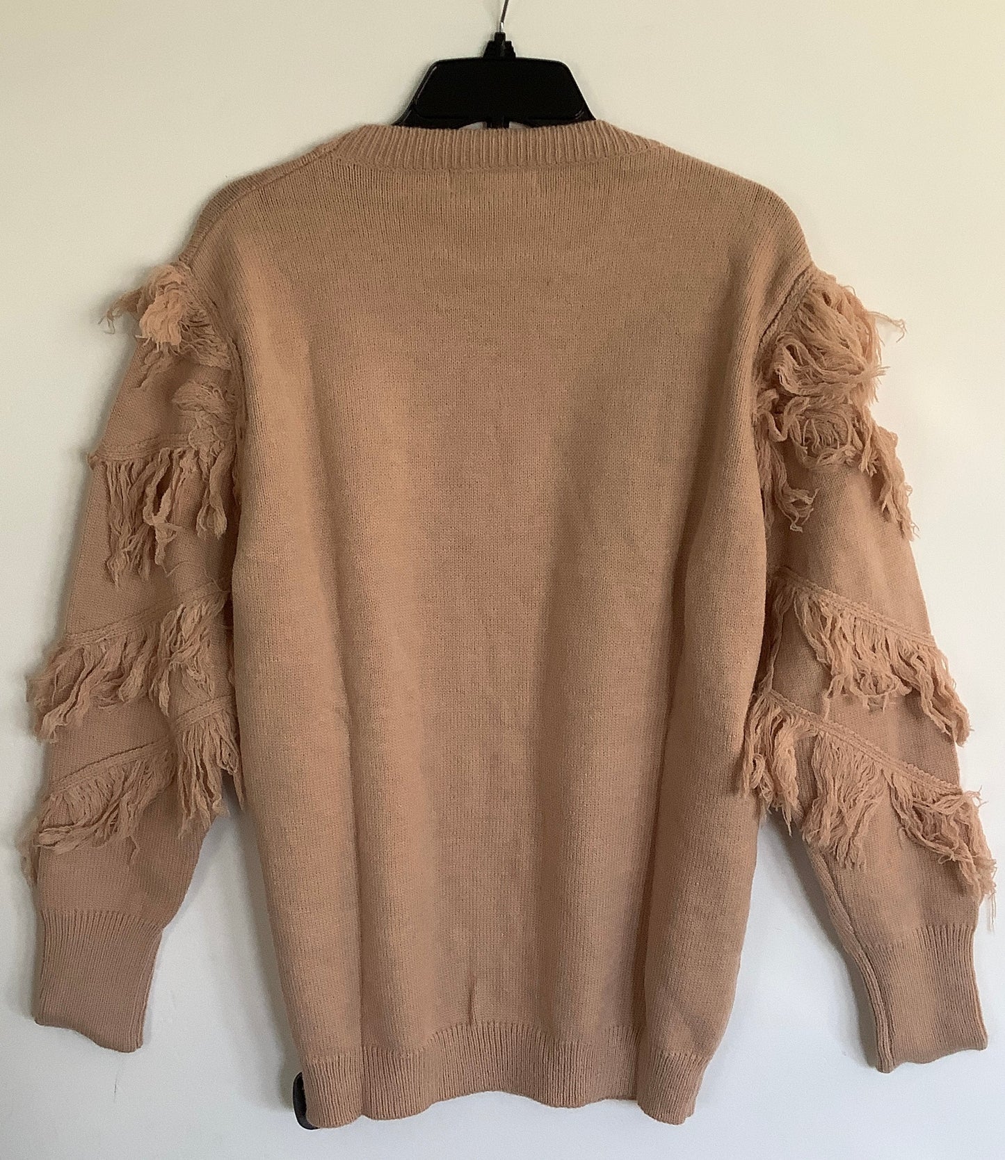 Sweater By Clothes Mentor In Tan, Size: L