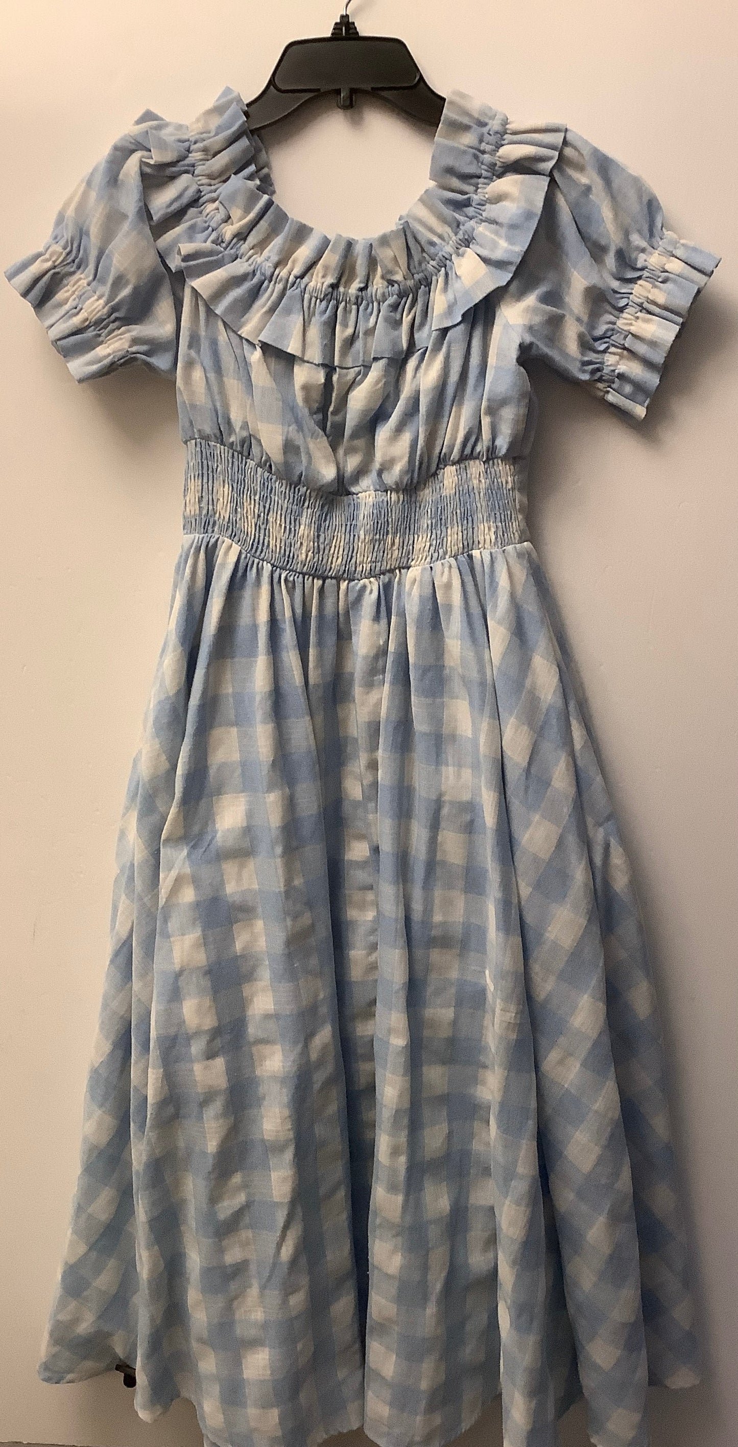 Dress Casual Maxi By Mable In Checkered Pattern, Size: L