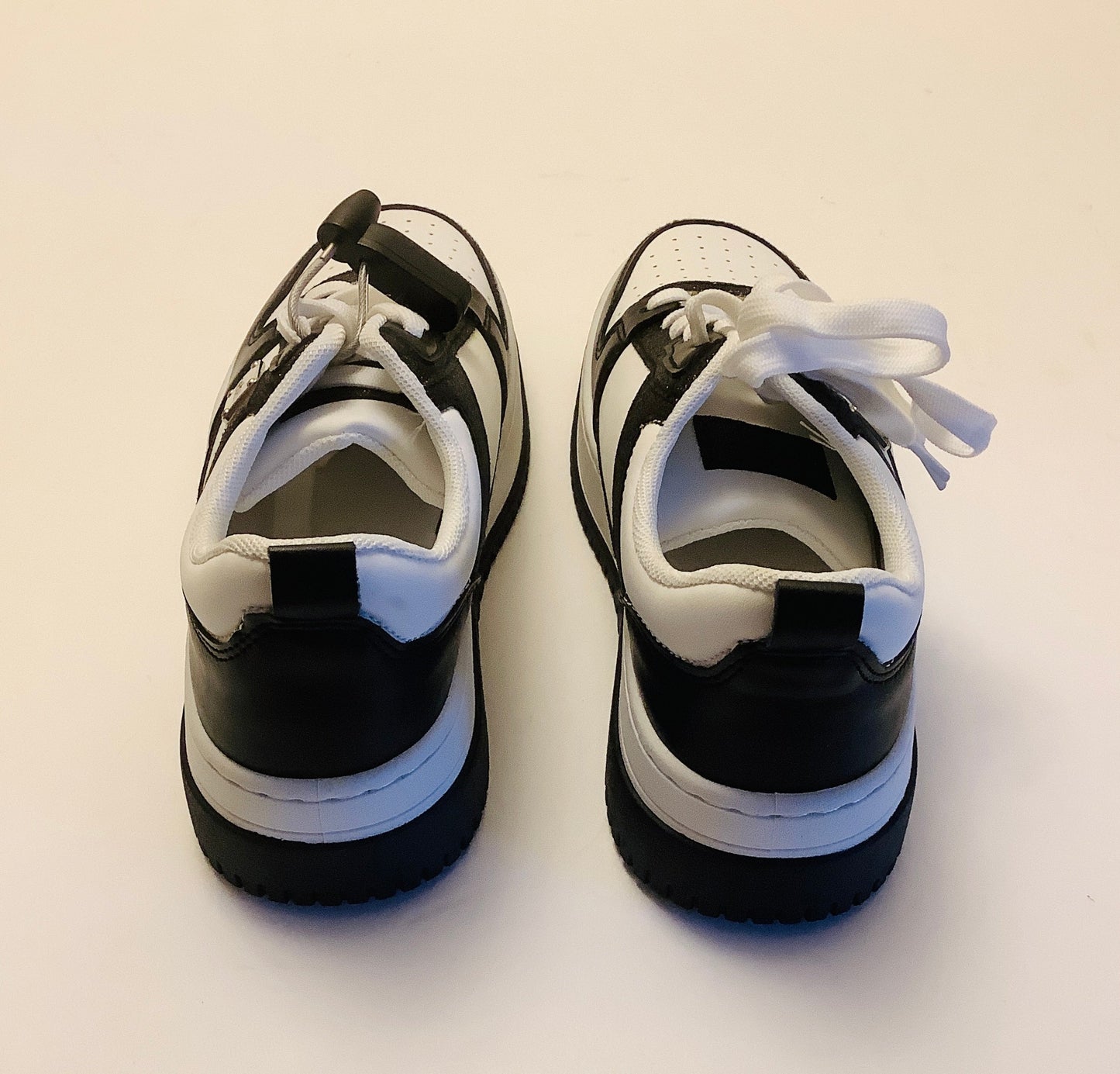 Shoes Sneakers By Bebe In Black & White, Size: 9