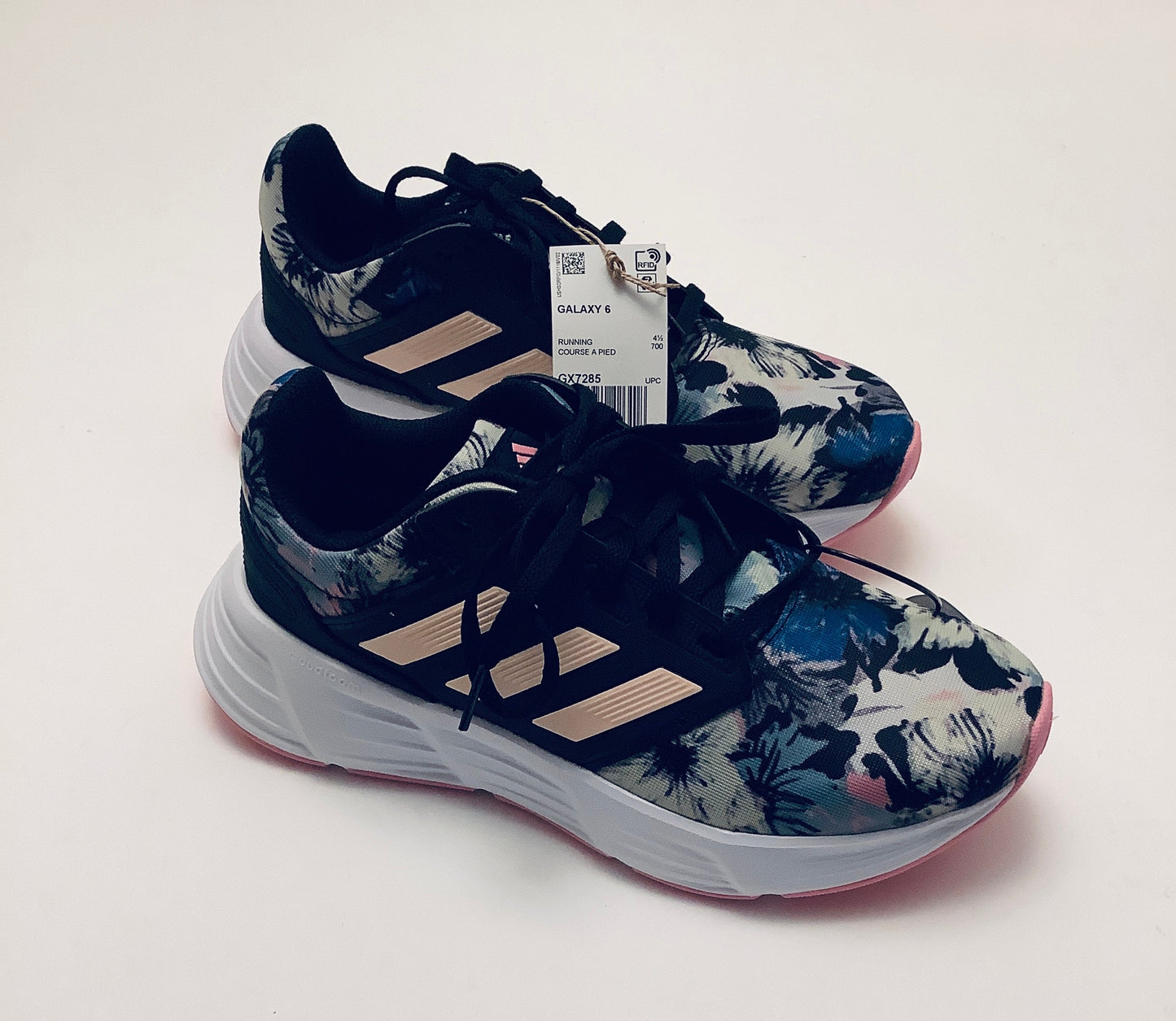 Shoes Athletic By Adidas In Floral Print, Size: 6