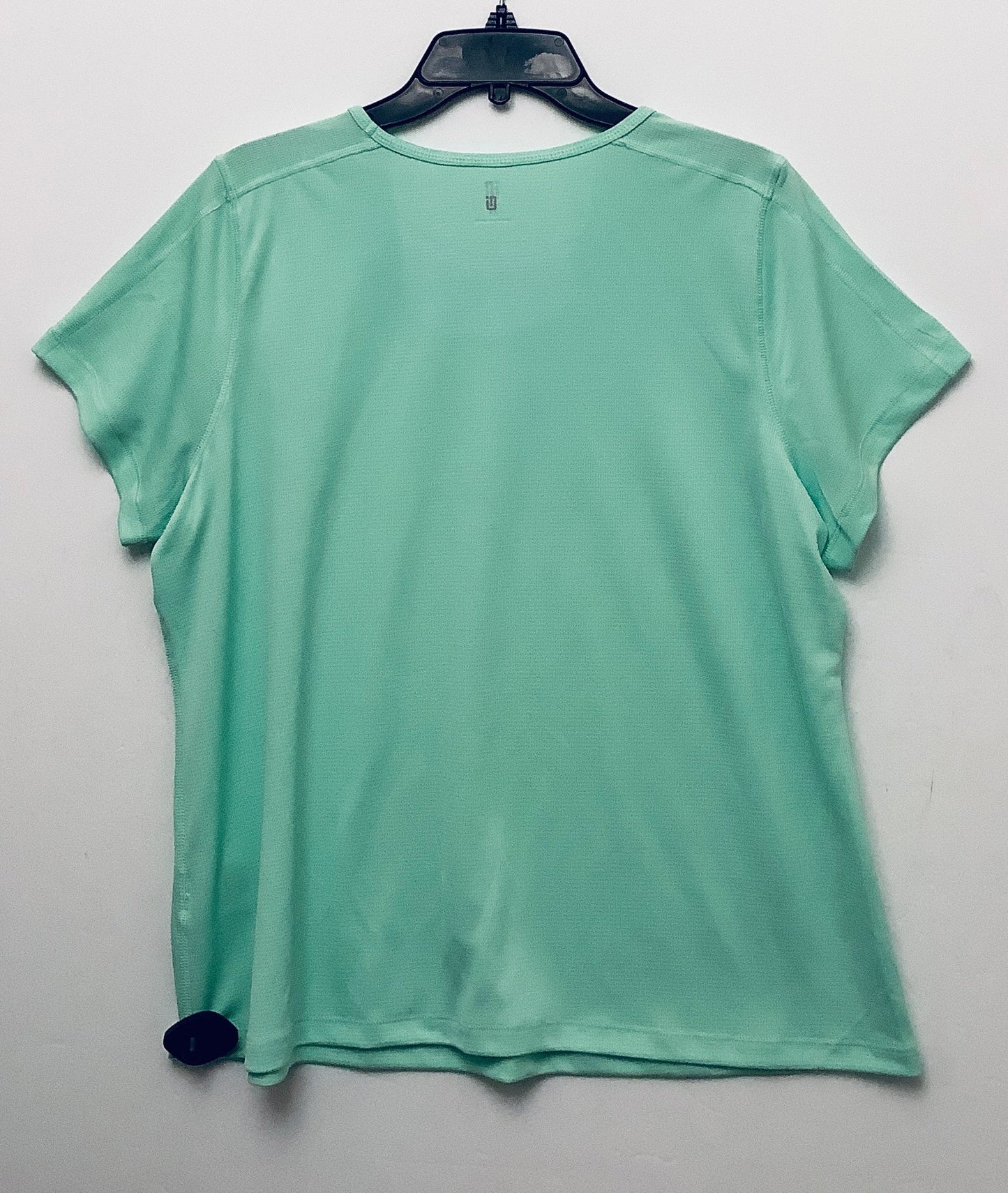 Athletic Top Short Sleeve By Ideology In Green, Size: 1x