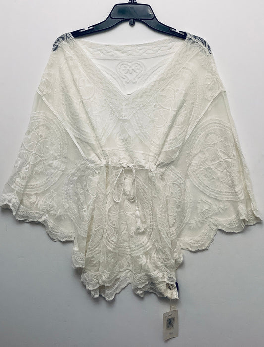 Top Short Sleeve By Clothes Mentor In White, Size: Xl