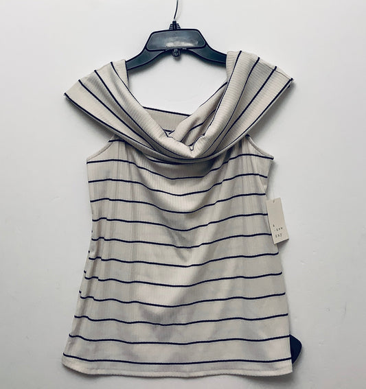 Top Sleeveless By A New Day In Striped Pattern, Size: L