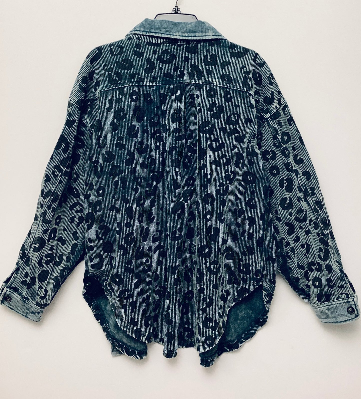 Jacket Shirt By Bibi In Animal Print, Size: S