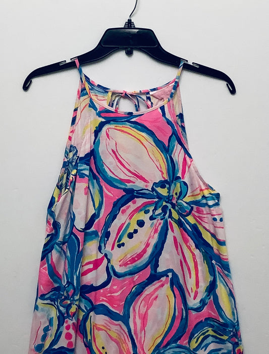 Dress Designer By Lilly Pulitzer In Floral Print, Size: Xs