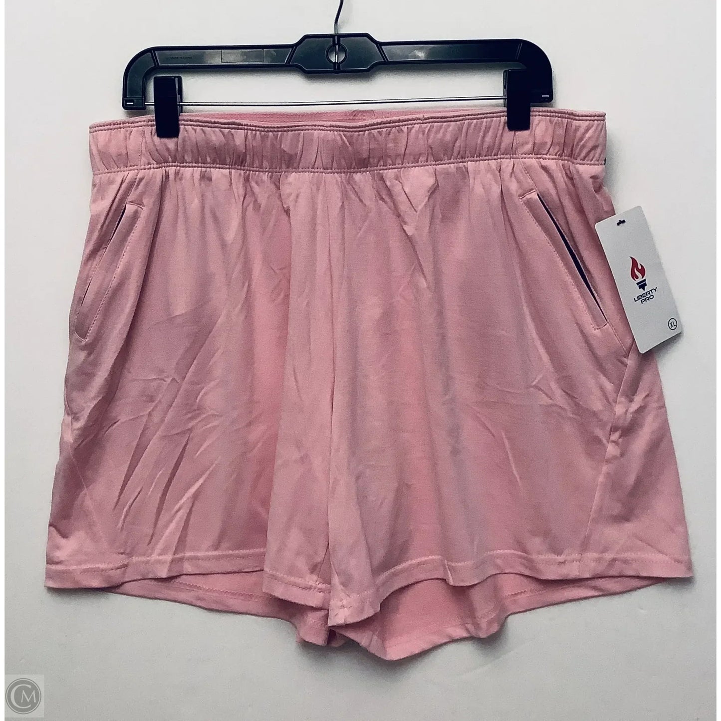 Athletic Shorts By Clothes Mentor In Pink, Size: Xl