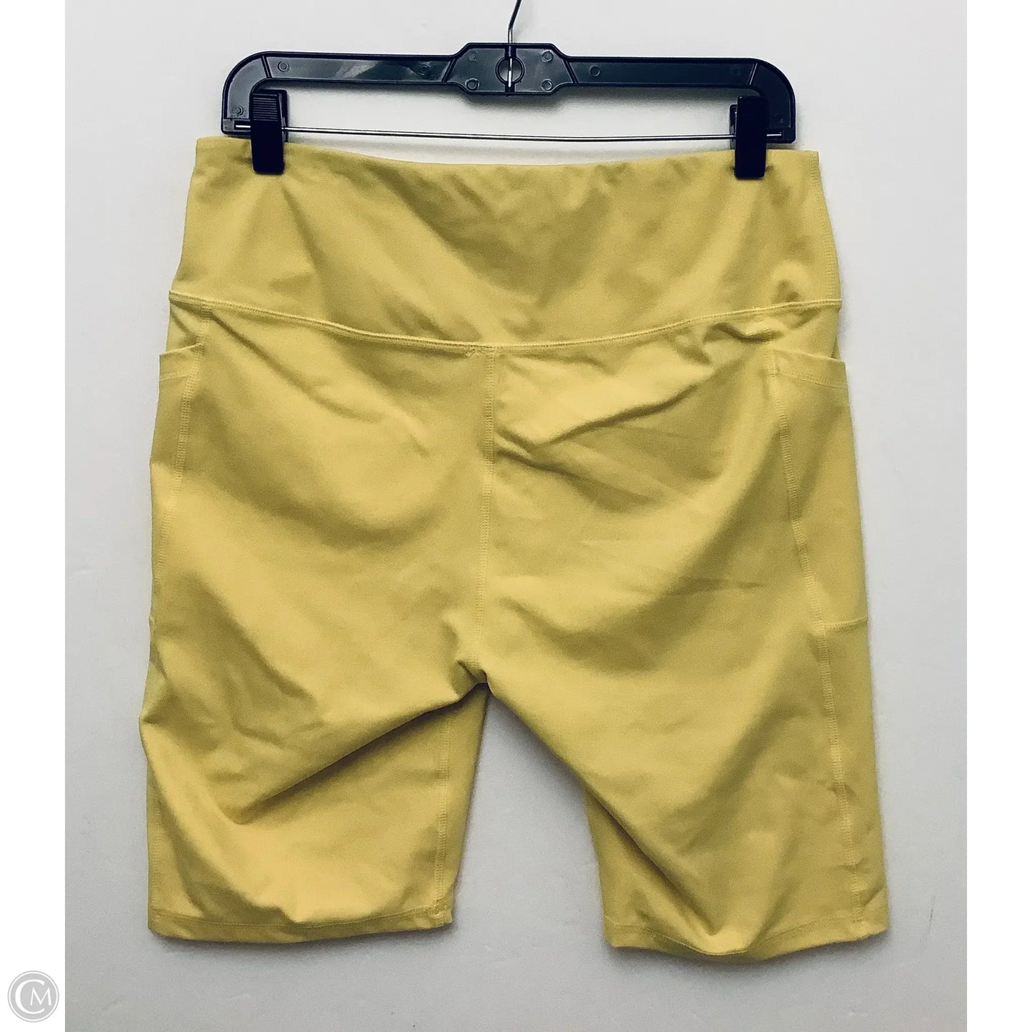 Athletic Shorts By Clothes Mentor In Yellow, Size: 2x