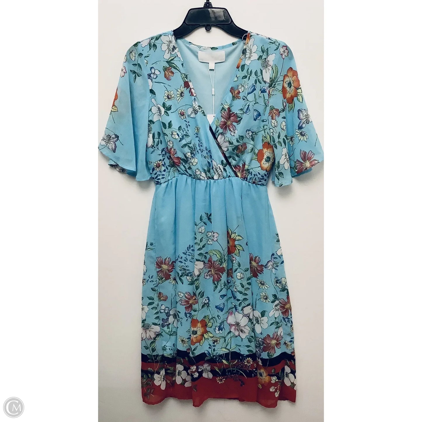 Dress Casual Short By Clothes Mentor In Floral Print, Size: Xs