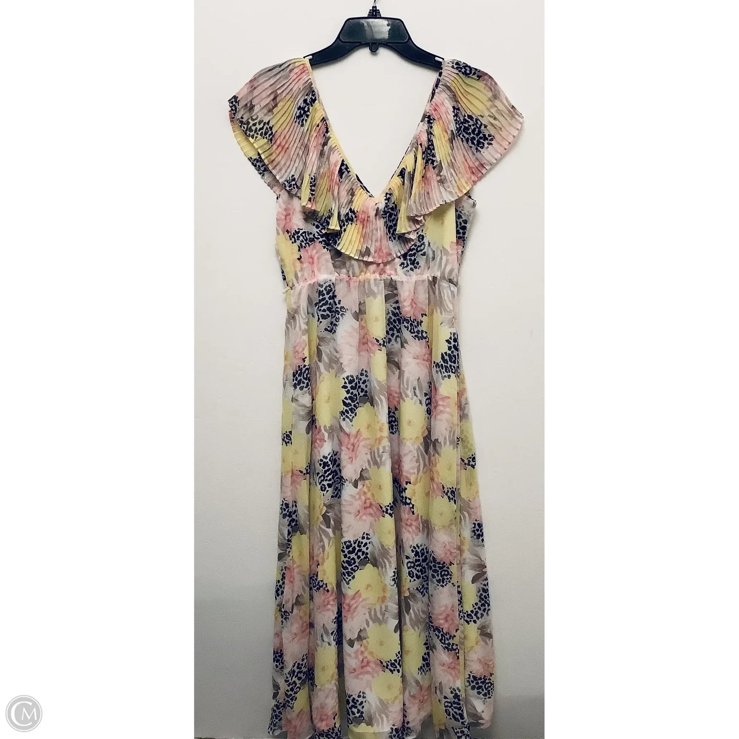 Dress Casual Midi By Victorias Secret In Multi-colored, Size: S