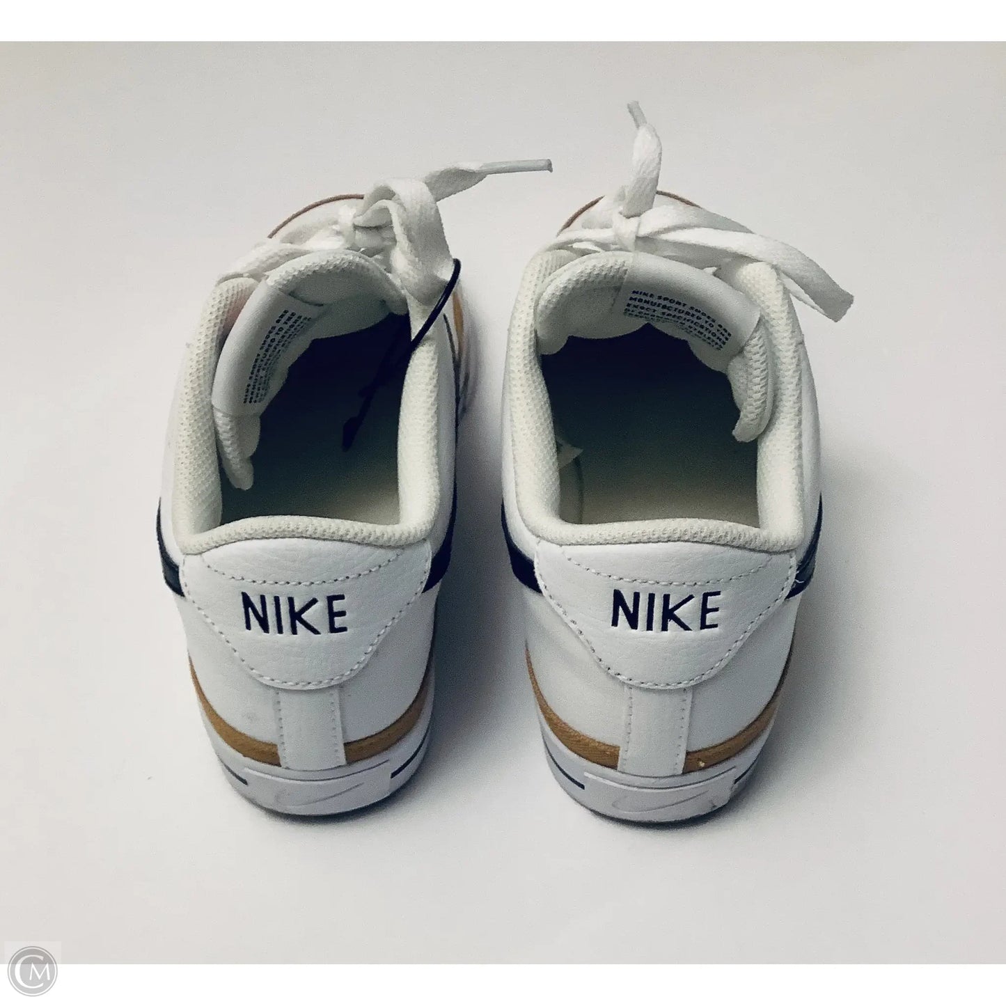 Shoes Athletic By Nike In White, Size: 8.5