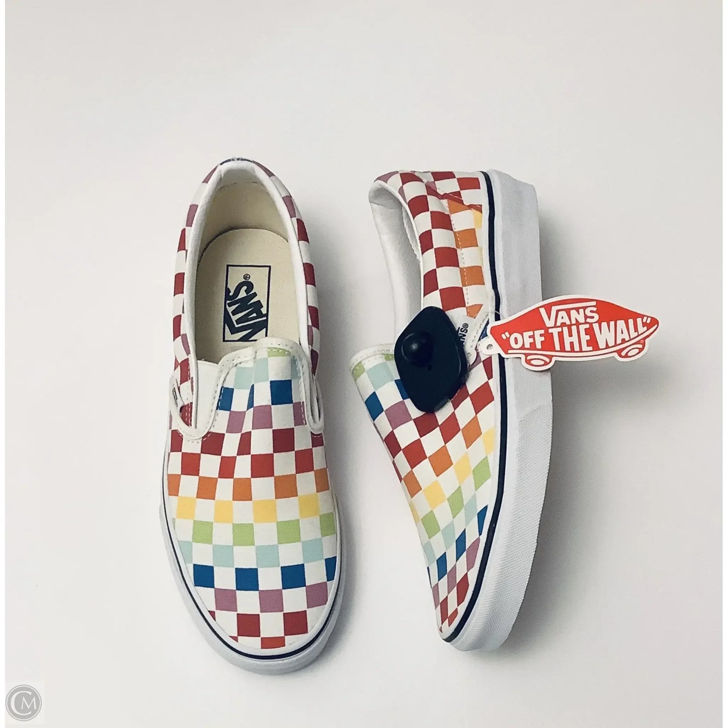 Shoes Sneakers By Vans In Multi-colored, Size: 9