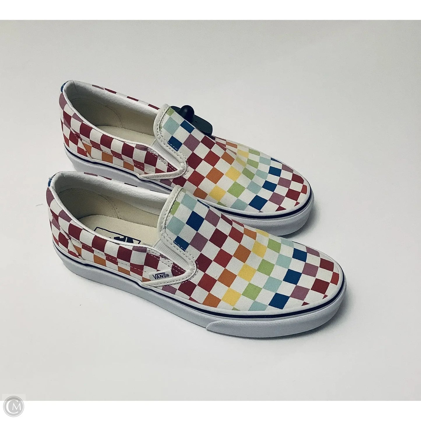 Shoes Sneakers By Vans In Multi-colored, Size: 9