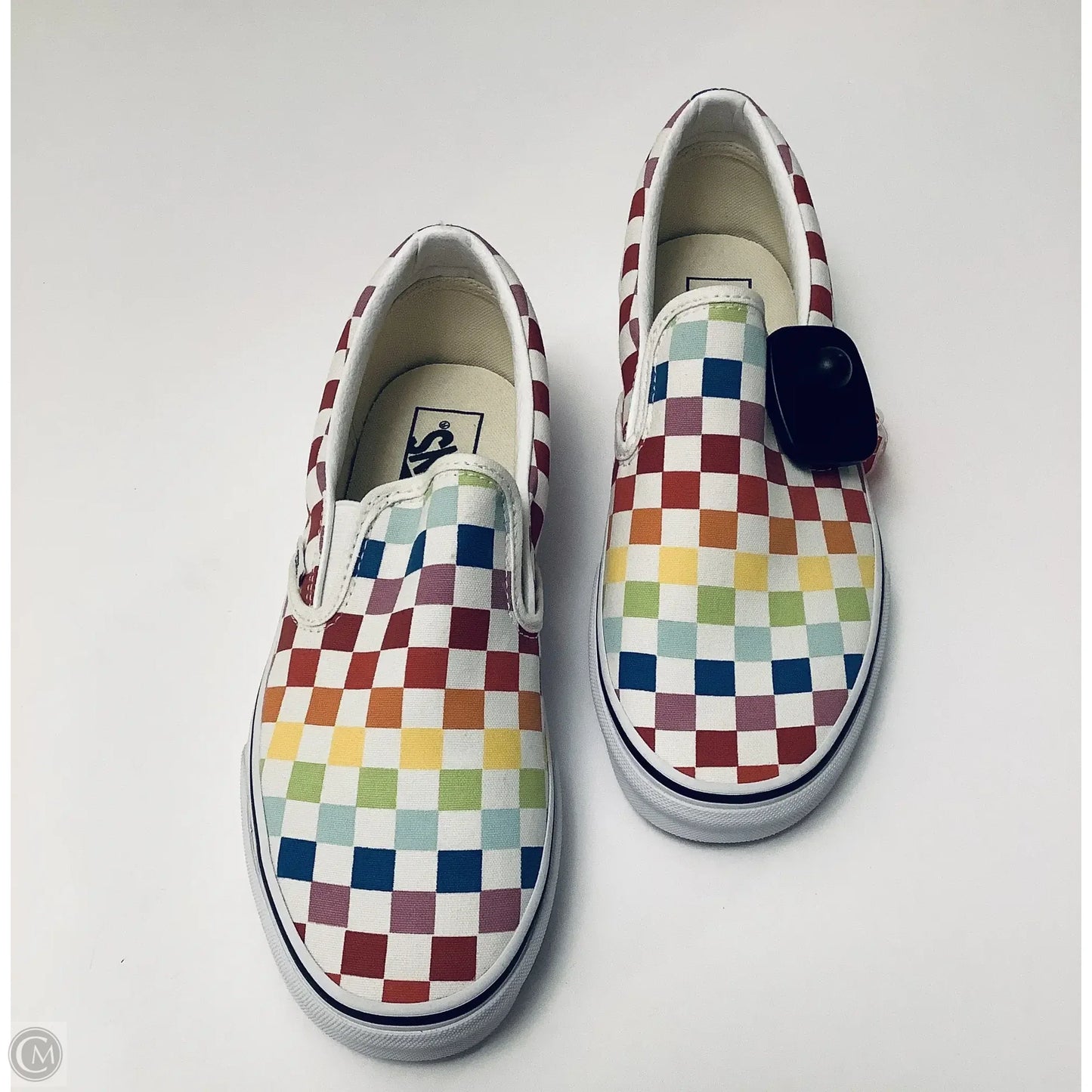 Shoes Sneakers By Vans In Multi-colored, Size: 9