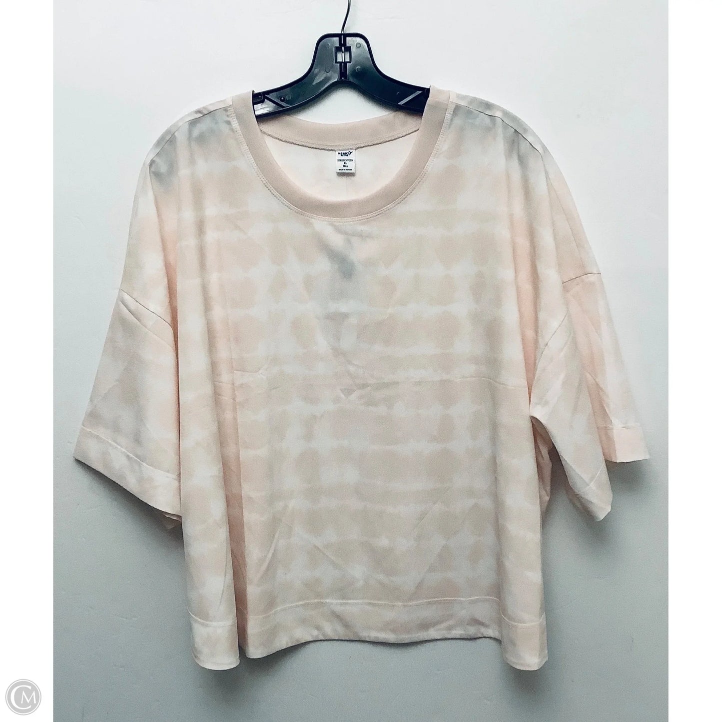 Top Short Sleeve Basic By Old Navy In Pink, Size: Xl