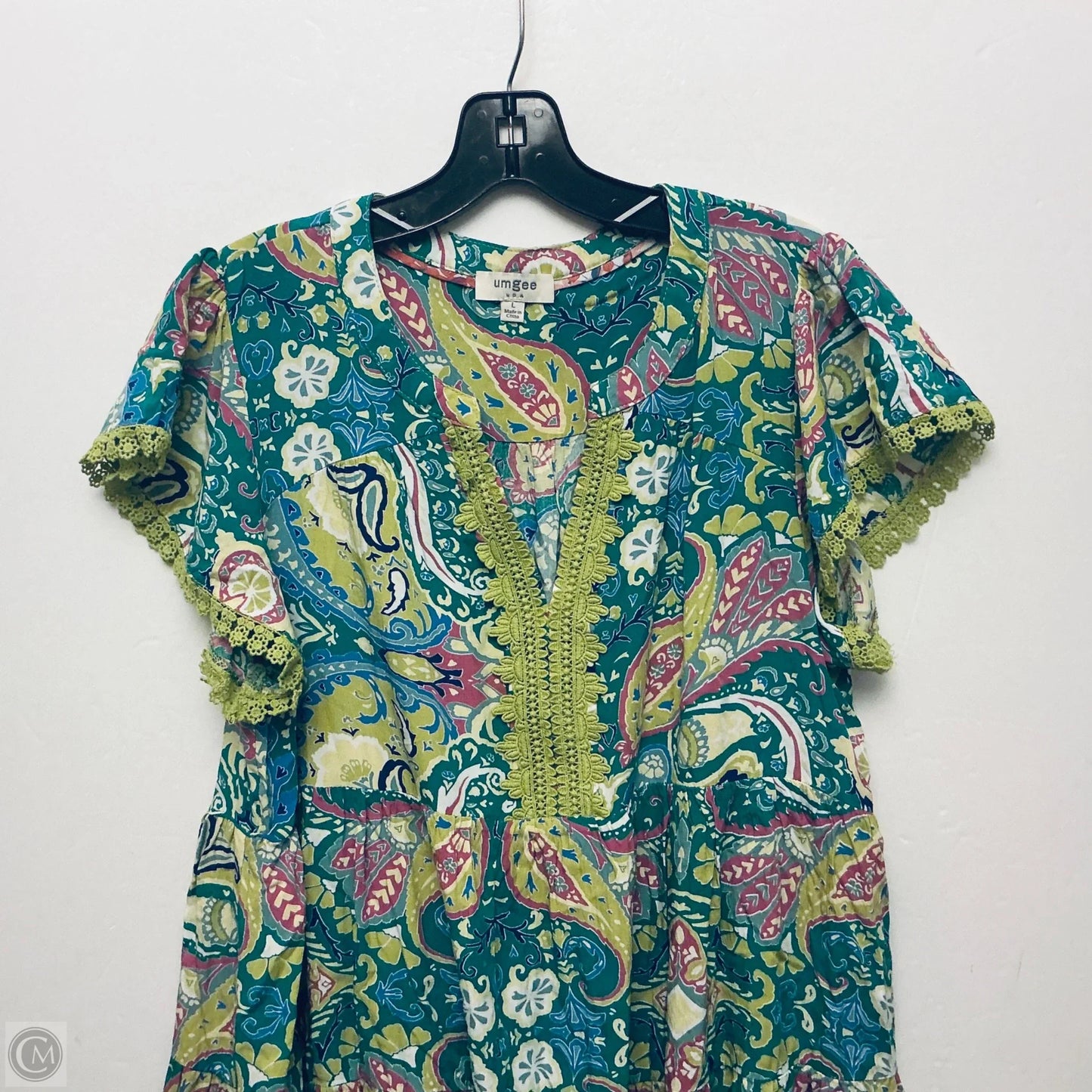 Dress Casual Short By Umgee In Multi-colored, Size: L