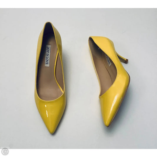 Shoes Heels Stiletto By Clothes Mentor In Yellow, Size: 6.5