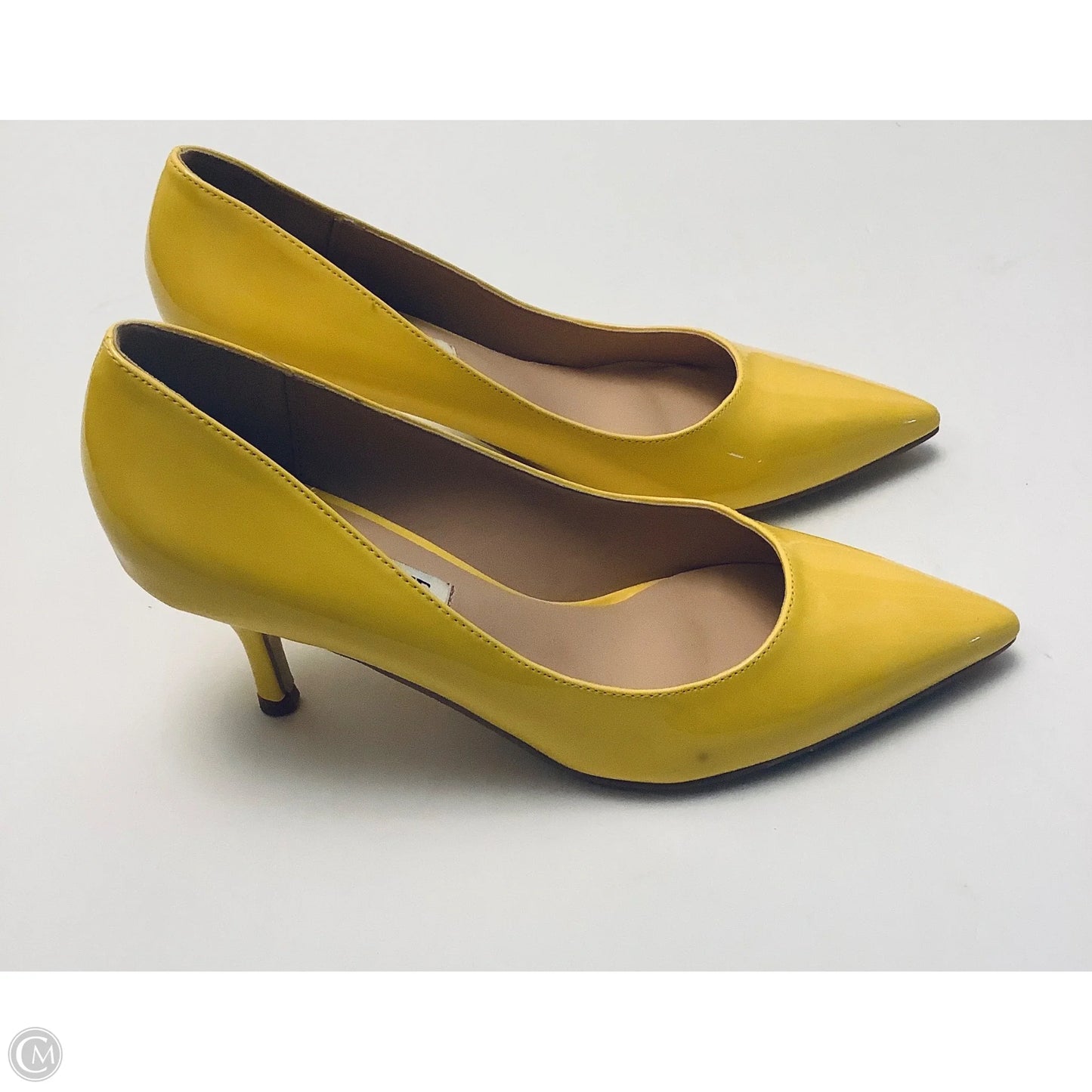 Shoes Heels Stiletto By Clothes Mentor In Yellow, Size: 6.5