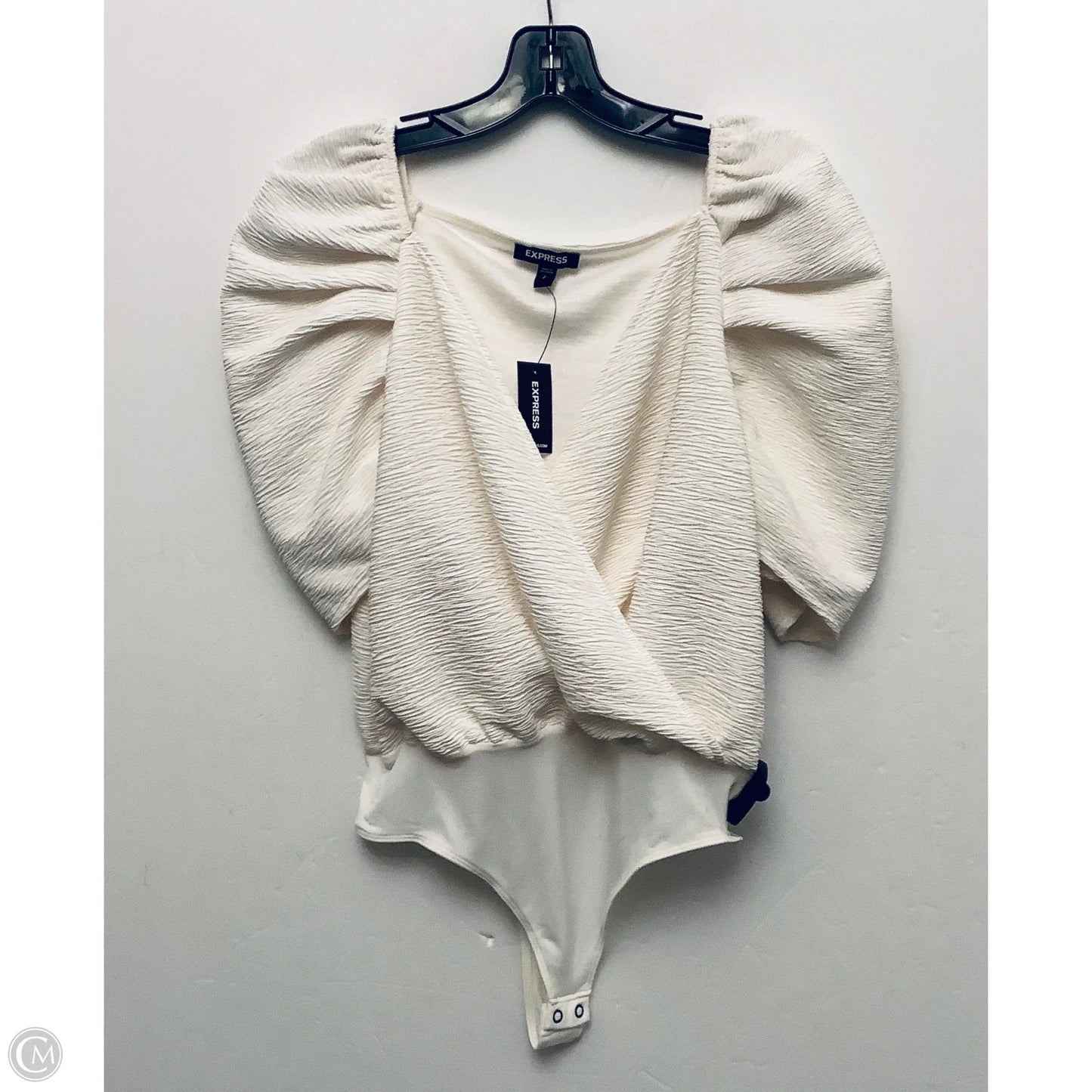 Bodysuit By Express In White, Size: S