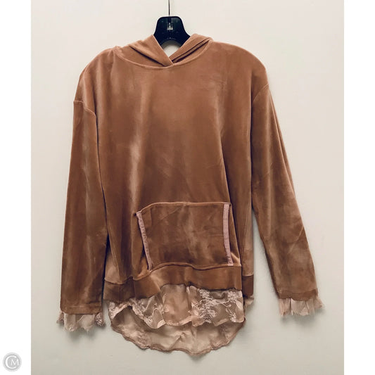 Sweatshirt Hoodie By Cmc In Pink, Size: Xs