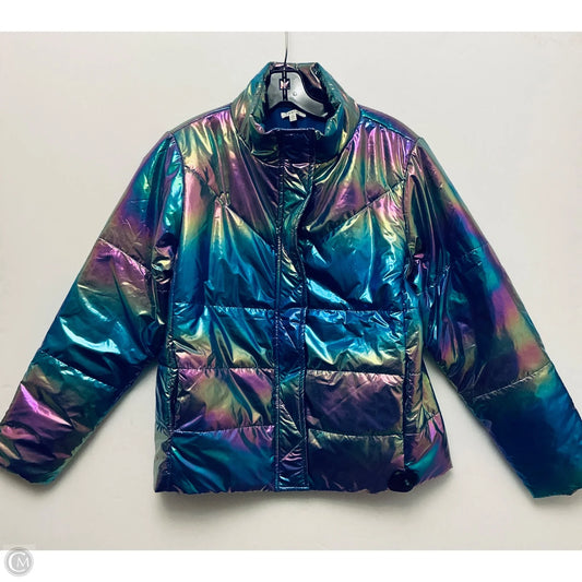 Jacket Puffer & Quilted By Jodifl In Tie Dye Print, Size: S