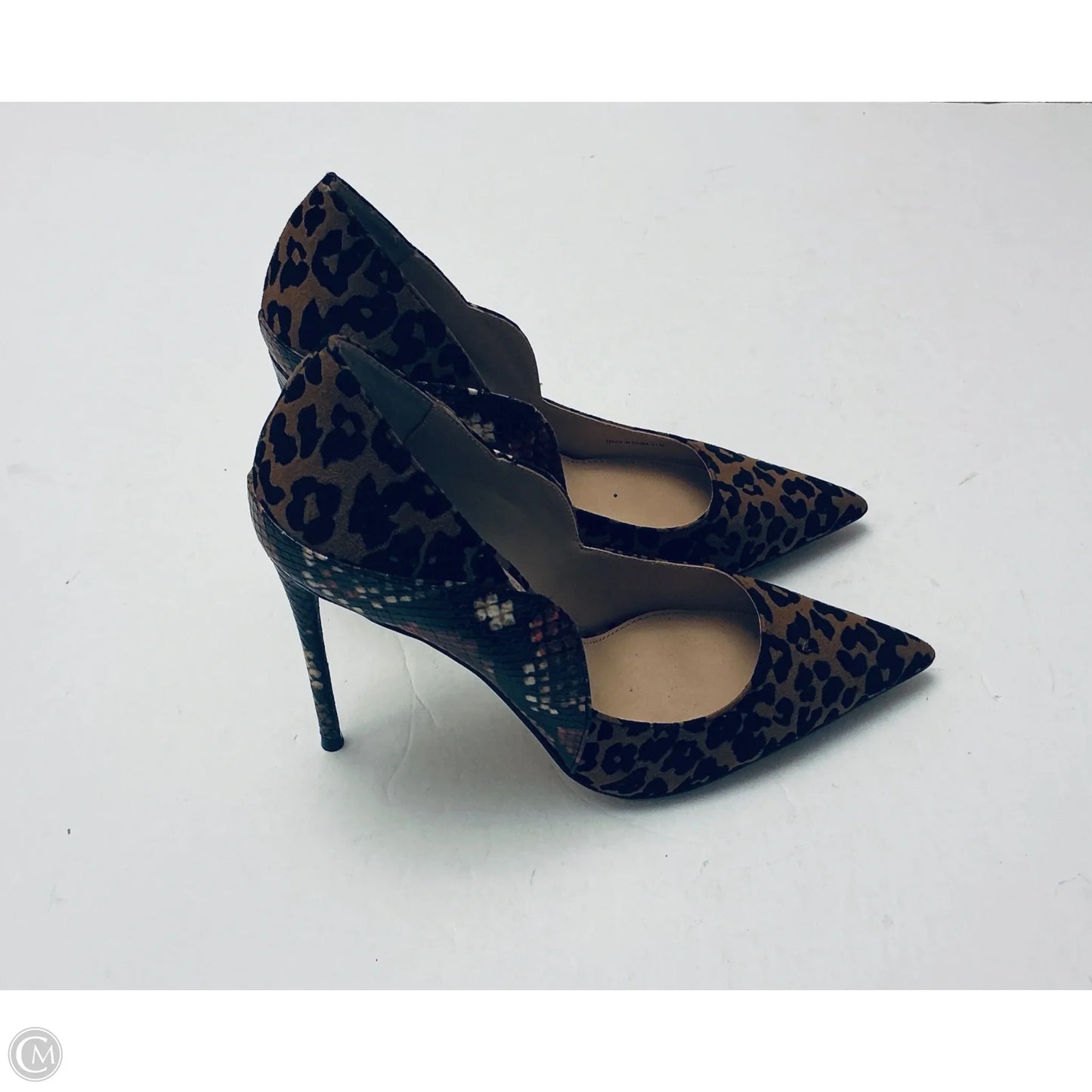 Shoes Heels Stiletto By Steve Madden In Snakeskin Print, Size: 7.5