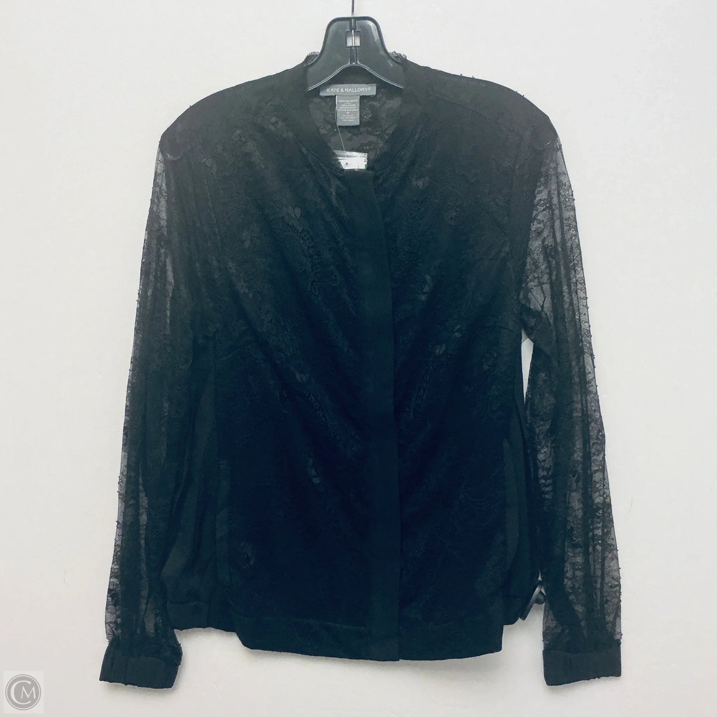 Top Long Sleeve By Kate & Mallory In Black, Size: M