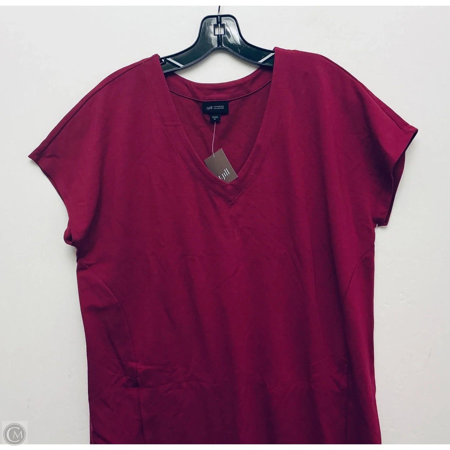 Dress Casual Short By J. Jill In Maroon, Size: M