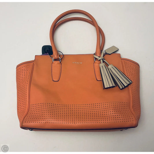 Handbag Designer By Coach, Size: Large